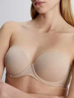 Calvin Klein Soutien-gorge Sans Bretelles - Perfectly Fit Flex -Pas Cher Calvin Klein Magasin 0000F2660E G76 alternate3