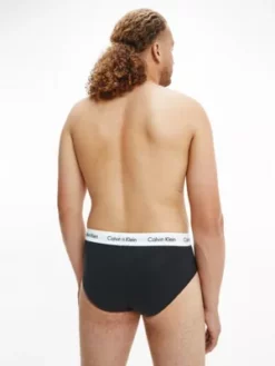 Calvin Klein Lot De 3 Slips - Cotton Stretch -Pas Cher Calvin Klein Magasin 0000U2661G 001 alternate5