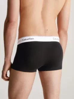 Calvin Klein Lot De 3 Boxers Taille Basse - Modern Cotton -Pas Cher Calvin Klein Magasin 000NB1085A 001 alternate3