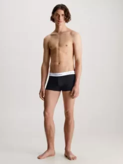 Calvin Klein Lot De 3 Boxers Taille Basse - Modern Cotton -Pas Cher Calvin Klein Magasin 000NB1085A 001 alternate5