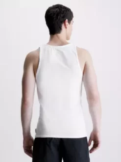 Calvin Klein Lot De 2 Débardeurs D'intérieur - Modern Cotton -Pas Cher Calvin Klein Magasin 000NB1099A 100 alternate2