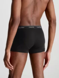 Calvin Klein Lot De 3 Boxers - Cotton Classics -Pas Cher Calvin Klein Magasin 000NB1893A 001 alternate2