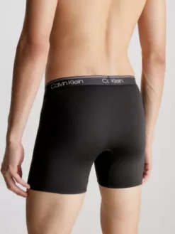 Calvin Klein Lot De 5 Boxers Longs - Micro Stretch Wicking -Pas Cher Calvin Klein Magasin 000NB2269A I2X alternate2