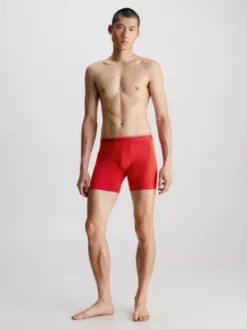Calvin Klein Lot De 5 Boxers Longs - Micro Stretch Wicking -Pas Cher Calvin Klein Magasin 000NB2269A I2X alternate5