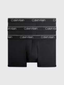 Calvin Klein Lot De 3 Boxers Taille Basse - Micro Stretch Wicking