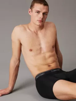 Calvin Klein Lot De 3 Boxers Longs - Micro Stretch Wicking -Pas Cher Calvin Klein Magasin 000NB2570A UB1 alternate2