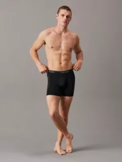 Calvin Klein Lot De 3 Boxers Longs - Micro Stretch Wicking -Pas Cher Calvin Klein Magasin 000NB2570A UB1 alternate5