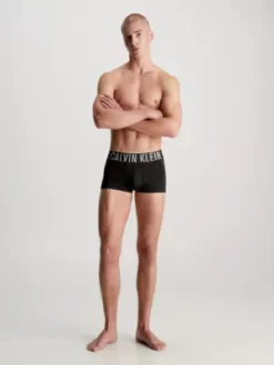 Calvin Klein Lot De 3 Caleçons Courts Taille Baisse - Intense Power -Pas Cher Calvin Klein Magasin 000NB2593A UB1 alternate4