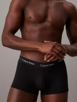 Calvin Klein Lot De 3 boxers Taille Basse - Cotton Stretch Wicking 10 Calvin Klein Lot De 3 boxers Taille Basse - Cotton Stretch Wicking -Pas Cher Calvin Klein Magasin 000NB2614A UB1 alternate3