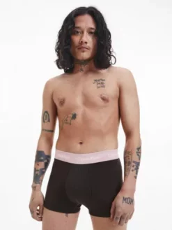 Calvin Klein Lot De 5 Boxers Taille Basse -Pas Cher Calvin Klein Magasin 000NB2631A 7UT alternate5