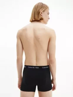 Calvin Klein Lot De 5 Boxers - Cotton Stretch 8 Calvin Klein Lot De 5 Boxers - Cotton Stretch -Pas Cher Calvin Klein Magasin 000NB2877A XWB alternate2