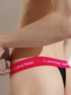Calvin Klein Lot De 3 Strings - Pride 11 Calvin Klein Lot De 3 Strings - Pride -Pas Cher Calvin Klein Magasin 000NB2885A EAS alternate3