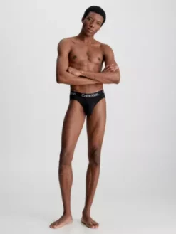 Calvin Klein Lot De 3 Slips - Modern Structure -Pas Cher Calvin Klein Magasin 000NB2969A UW5 alternate4