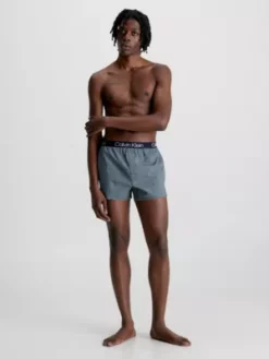 Calvin Klein Caleçon Slim Fit - Modern Structure -Pas Cher Calvin Klein Magasin 000NB3012A C6T alternate4