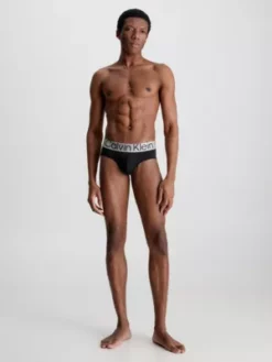 Calvin Klein Lot De 3 Slips - Steel Micro 11 Calvin Klein Lot De 3 Slips - Steel Micro -Pas Cher Calvin Klein Magasin 000NB3073A 7V1 alternate4