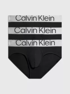 Calvin Klein Lot De 3 Slips - Steel Micro