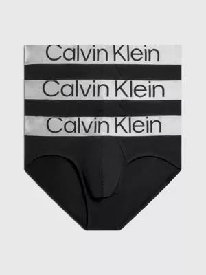 Calvin Klein Lot De 3 Slips - Steel Micro 3 Calvin Klein Lot De 3 Slips - Steel Micro