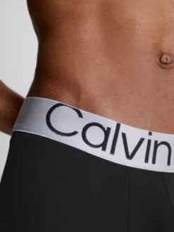 Calvin Klein Lot De 3 Boxers Taille Basse - Steel Micro -Pas Cher Calvin Klein Magasin 000NB3074A 7V1 alternate3