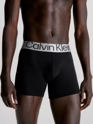 Calvin Klein Lot De 3 Boxers Longs - Steel Micro 4 Calvin Klein Lot De 3 Boxers Longs - Steel Micro – Image 2