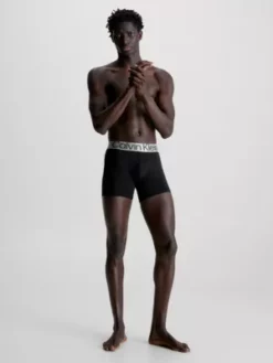 Calvin Klein Lot De 3 Boxers Longs - Steel Micro 11 Calvin Klein Lot De 3 Boxers Longs - Steel Micro -Pas Cher Calvin Klein Magasin 000NB3075A 7V1 alternate4