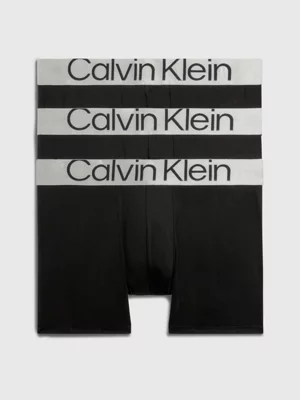 Calvin Klein Lot De 3 Boxers Longs - Steel Micro 3 Calvin Klein Lot De 3 Boxers Longs - Steel Micro