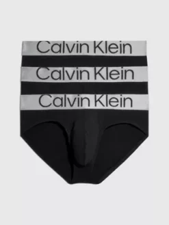 Calvin Klein Lot De 3 Slips - Steel Cotton