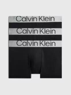 Calvin Klein Lot De 3 Boxers - Steel Cotton