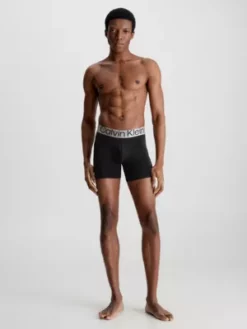 Calvin Klein Lot De 3 Caleçons - Steel Cotton 11 Calvin Klein Lot De 3 Caleçons - Steel Cotton -Pas Cher Calvin Klein Magasin 000NB3131A 7V1 alternate4