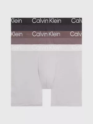 Calvin Klein Lot De 3 Boxers Longs - Ultra Soft Modern 3 Calvin Klein Lot De 3 Boxers Longs - Ultra Soft Modern