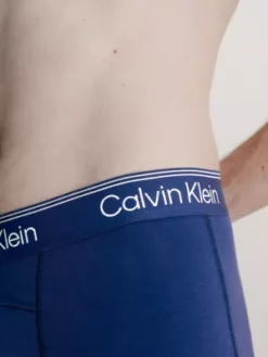 Calvin Klein Boxer - Athletic Cotton -Pas Cher Calvin Klein Magasin 000NB3229A 6FZ alternate3