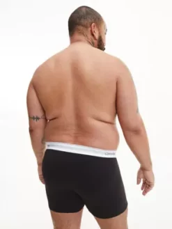 Calvin Klein Lot De 3 Boxers Grande Taille - Modern Cotton -Pas Cher Calvin Klein Magasin 000NB3377A 001 alternate2