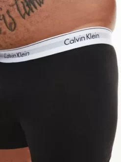 Calvin Klein Lot De 3 Boxers Grande Taille - Modern Cotton -Pas Cher Calvin Klein Magasin 000NB3377A 001 alternate3
