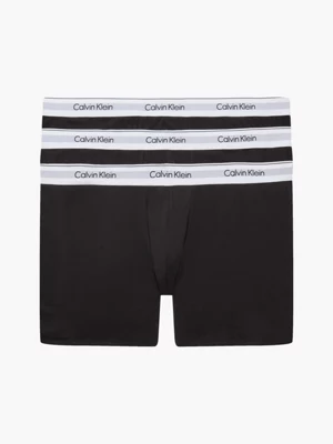 Calvin Klein Lot De 3 Boxers Longs Grande Taille - Modern Cotton 3 Calvin Klein Lot De 3 Boxers Longs Grande Taille - Modern Cotton