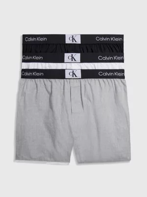Calvin Klein Lot De 3 Caleçons Slim Fit - CK96 3 Calvin Klein Lot De 3 Caleçons Slim Fit - CK96
