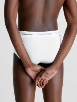 Calvin Klein Slip Taille Basse - CK Deconstructed -Pas Cher Calvin Klein Magasin 000NB3481A 100 alternate2
