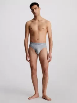 Calvin Klein Lot De 2 Slips - Athletic Cotton -Pas Cher Calvin Klein Magasin 000NB3543A BIJ alternate4