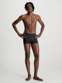 Calvin Klein Lot De 2 Boxers - Athletic Cotton -Pas Cher Calvin Klein Magasin 000NB3544A UB1 alternate4