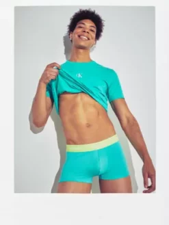 Calvin Klein Boxer Taille Basse - Pride -Pas Cher Calvin Klein Magasin 000NB3561A 9T7 alternate5