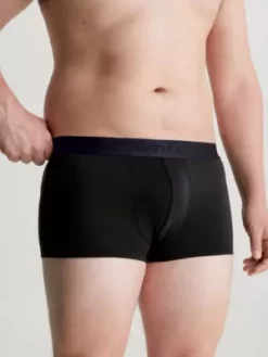 Calvin Klein Lot De 3 Boxers Taille Basse - CK Black -Pas Cher Calvin Klein Magasin 000NB3651A FZ7 alternate2
