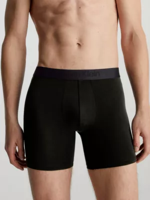 Calvin Klein Lot De 3 Boxers Longs - CK Black 4 Calvin Klein Lot De 3 Boxers Longs - CK Black â Image 2
