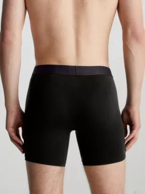 Calvin Klein Lot De 3 Boxers Longs - CK Black 6 Calvin Klein Lot De 3 Boxers Longs - CK Black â Image 4