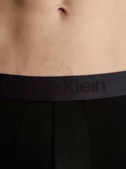 Calvin Klein Lot De 3 Boxers Longs - CK Black 12 Calvin Klein Lot De 3 Boxers Longs - CK Black -Pas Cher Calvin Klein Magasin 000NB3652A UB1 alternate4