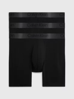 Calvin Klein Lot De 3 Boxers Longs - CK Black