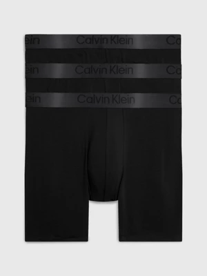 Calvin Klein Lot De 3 Boxers Longs - CK Black 3 Calvin Klein Lot De 3 Boxers Longs - CK Black