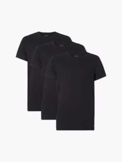 Calvin Klein Lot De 3 T-shirts - Cotton Classics -Pas Cher Calvin Klein Magasin 000NB4011E 001 alternate8