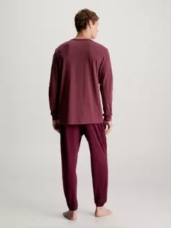 Calvin Klein Ensemble De Pyjama Long - Modern Structure 10 Calvin Klein Ensemble De Pyjama Long - Modern Structure -Pas Cher Calvin Klein Magasin 000NM2178E GVK alternate2