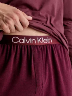 Calvin Klein Ensemble De Pyjama Long - Modern Structure 11 Calvin Klein Ensemble De Pyjama Long - Modern Structure -Pas Cher Calvin Klein Magasin 000NM2178E GVK alternate3