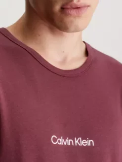 Calvin Klein Ensemble De Pyjama Long - Modern Structure 12 Calvin Klein Ensemble De Pyjama Long - Modern Structure -Pas Cher Calvin Klein Magasin 000NM2178E GVK alternate4