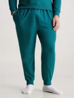 Calvin Klein Pantalon De Jogging D'intérieur - Steel Cotton 9 Calvin Klein Pantalon De Jogging D'intérieur - Steel Cotton -Pas Cher Calvin Klein Magasin 000NM2266E CA4 alternate1