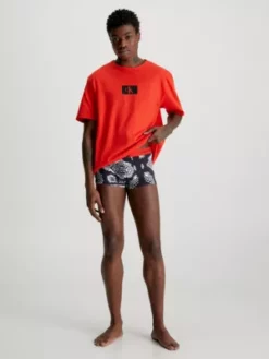 Calvin Klein T-shirt D’intérieur Unisexe En Coton Bio - CK96 -Pas Cher Calvin Klein Magasin 000NM2399E XNZ alternate3